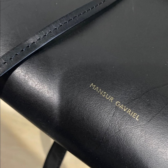 Authentic MANSUR GAVRIEL Lady Bag Black - Picture 6 of 12